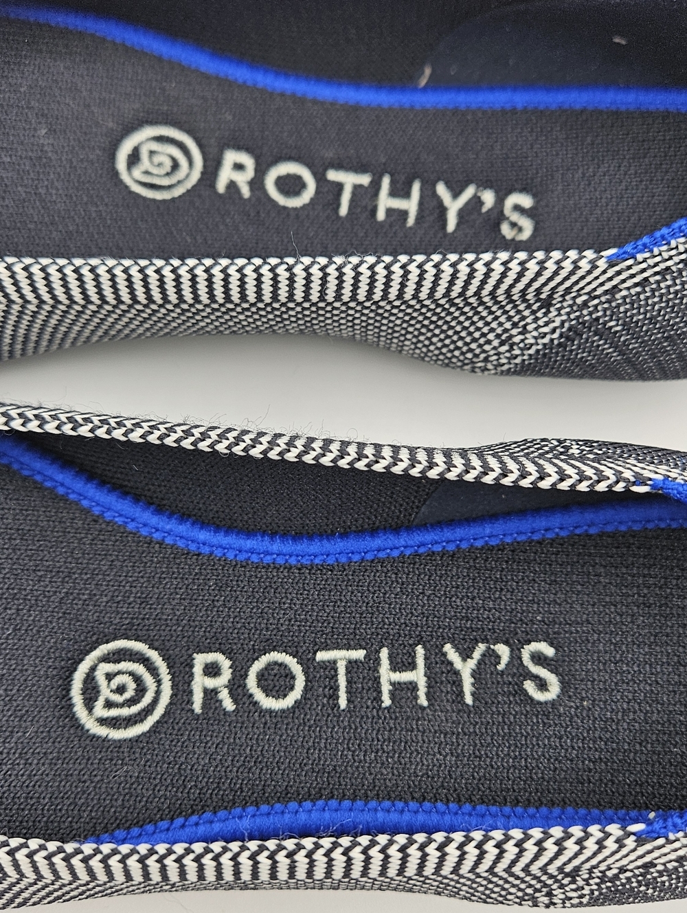 NIB Rothy's Flats In Grey Birdseye Size 7 - Picture 4 of 7